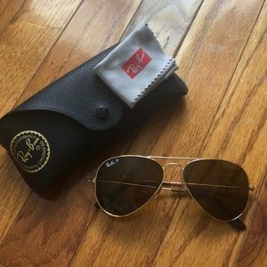 Ray-Ban aviator sunglasses